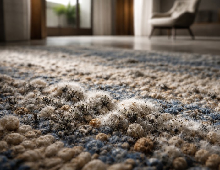 mold on carpet